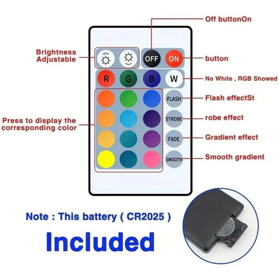 LED Strip Lights – Smart App Controlled RGB Backlight